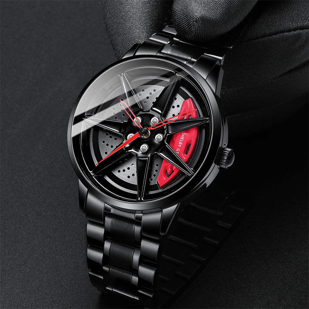 Babusar Shelby GT500 - Spinning - 3D Wheel Watch
