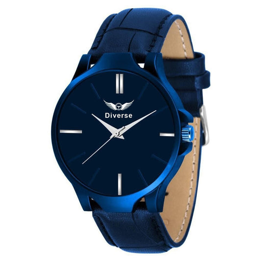 Men’s Classic Analog Leather Watch – Timeless Style Meets Modern Elegance