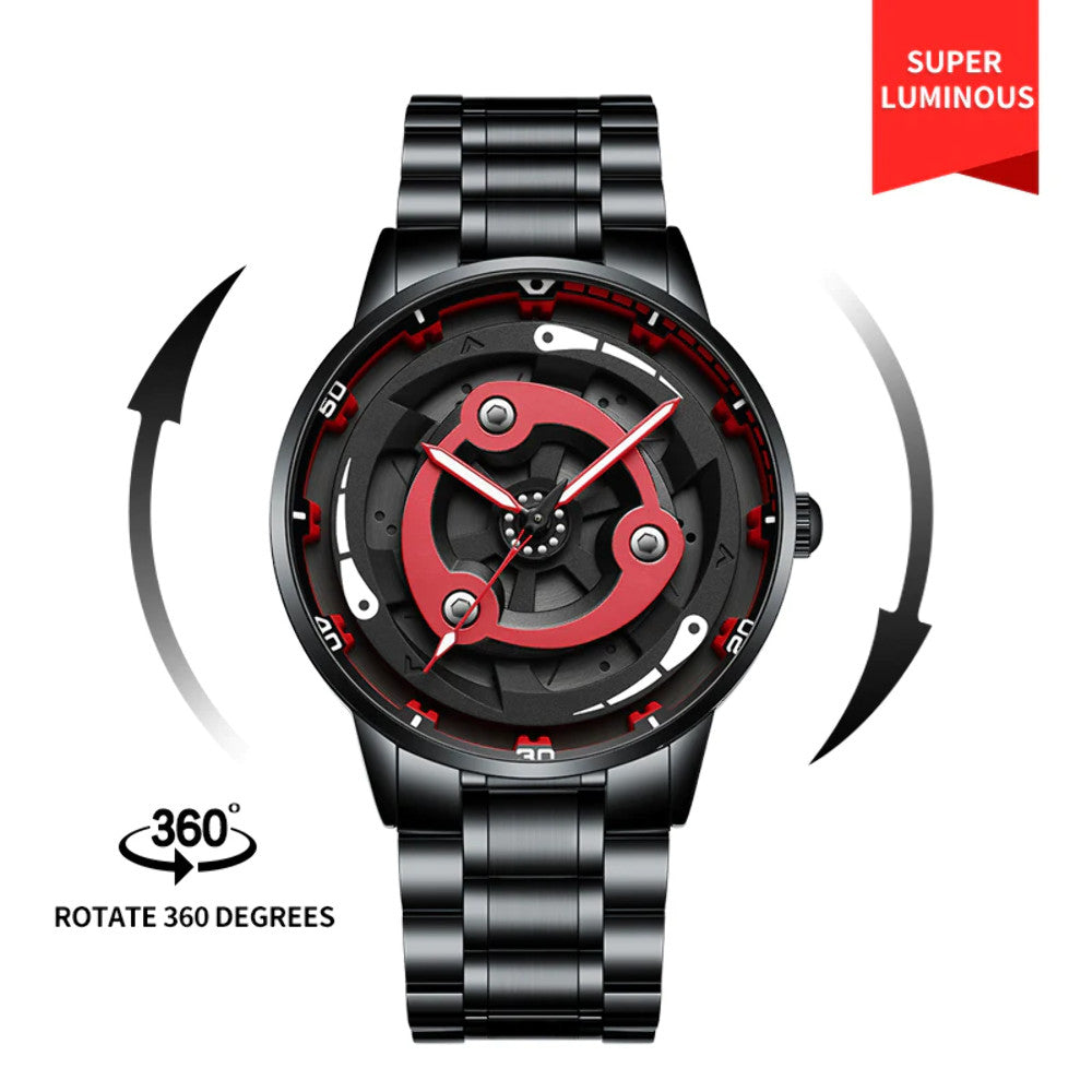 Babusar Naruto Mardara - Spinning - Car Rim Watch