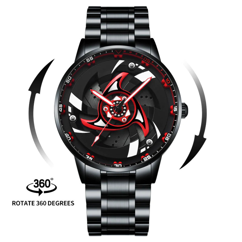 Babusar DucMonster Upgraded - Spinning - Car Wheel Watch