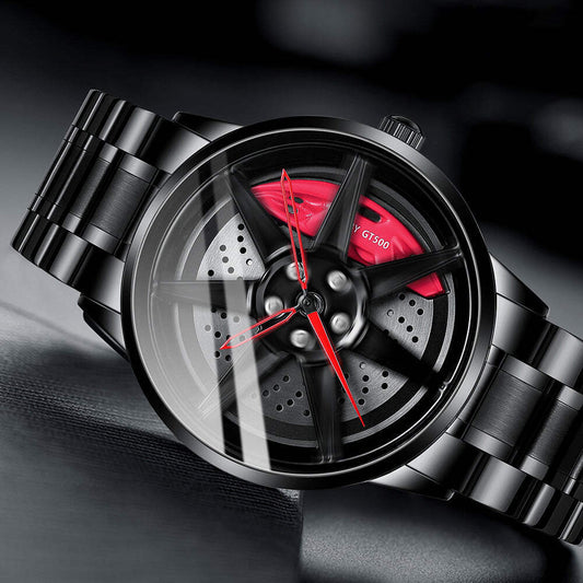 Babusar Shelby GT500 - Spinning - 3D Wheel Watch