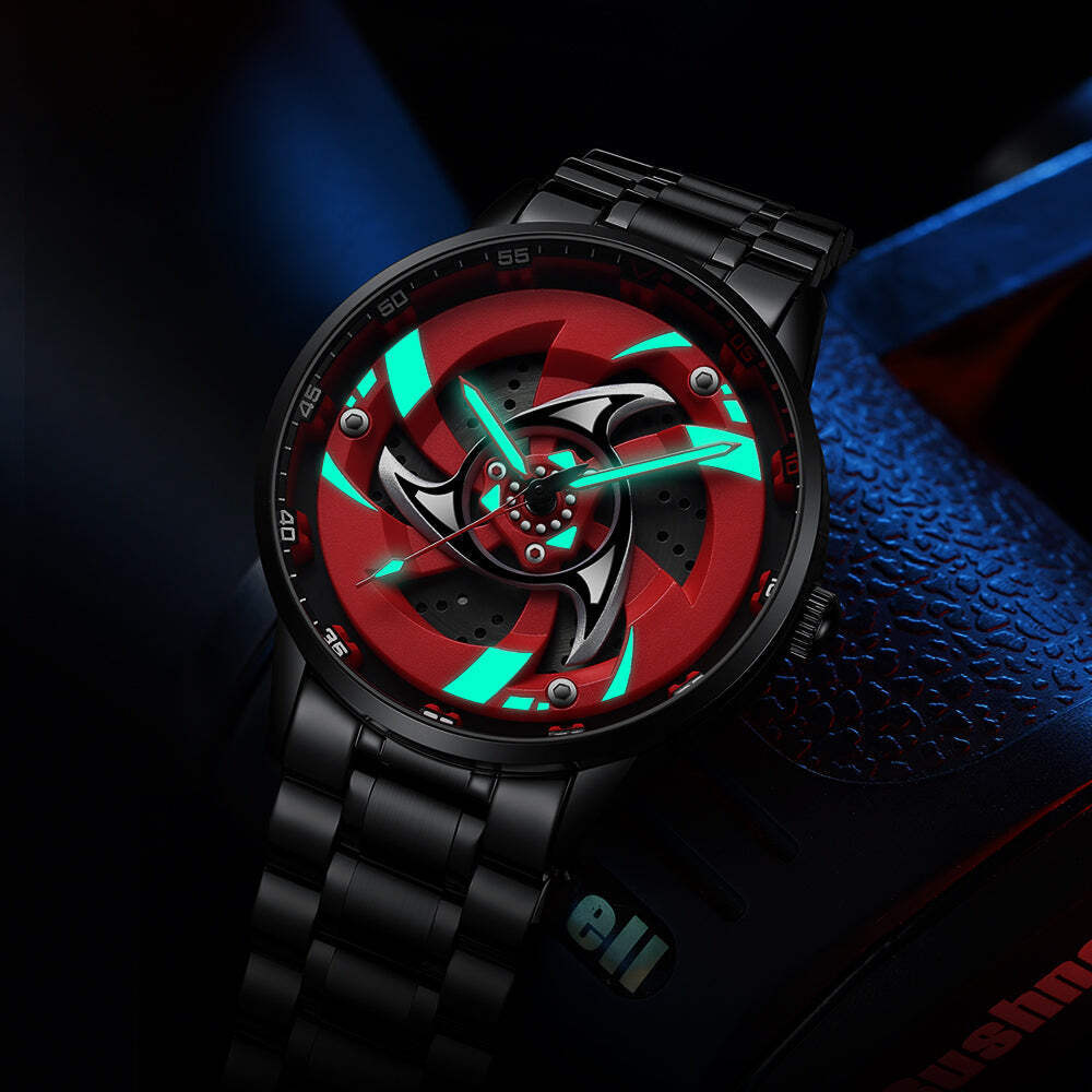 Babusar DucMonster Upgraded - Spinning - Car Wheel Watch