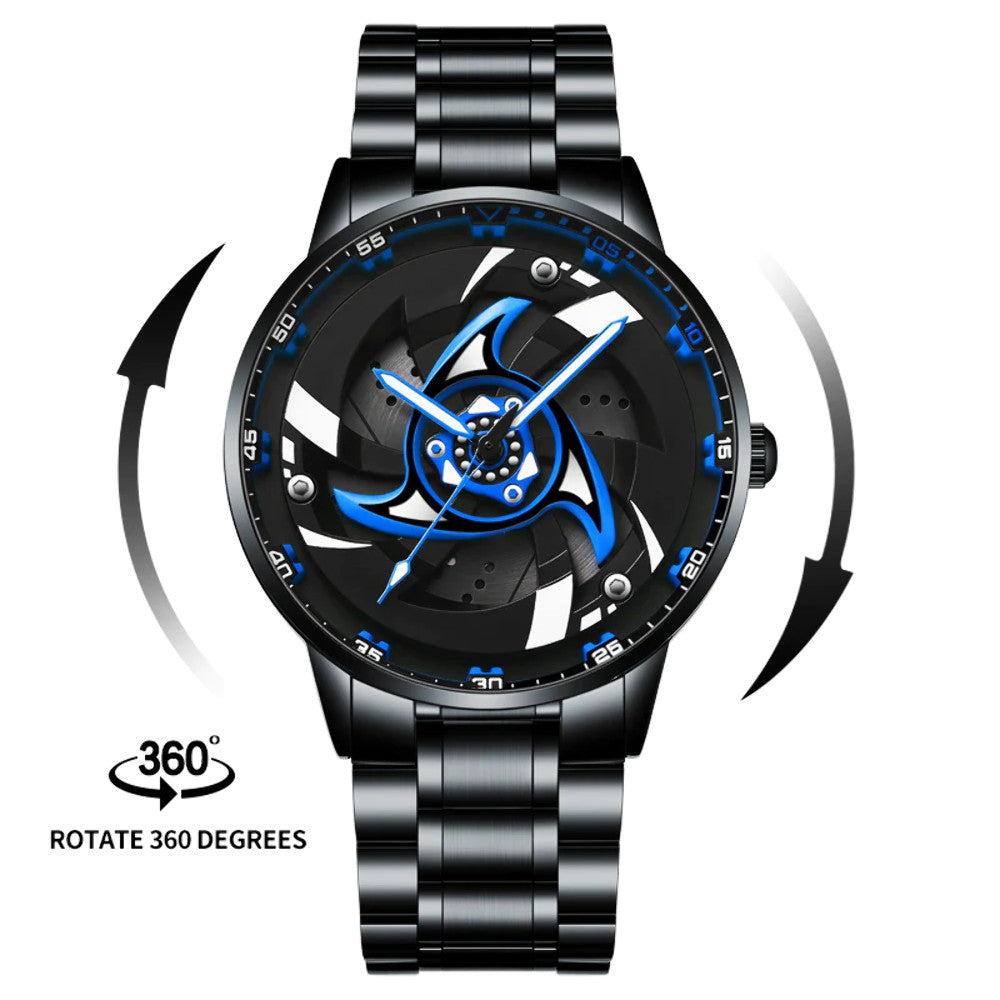 Babusar DucMonster Upgraded - Spinning - Car Wheel Watch