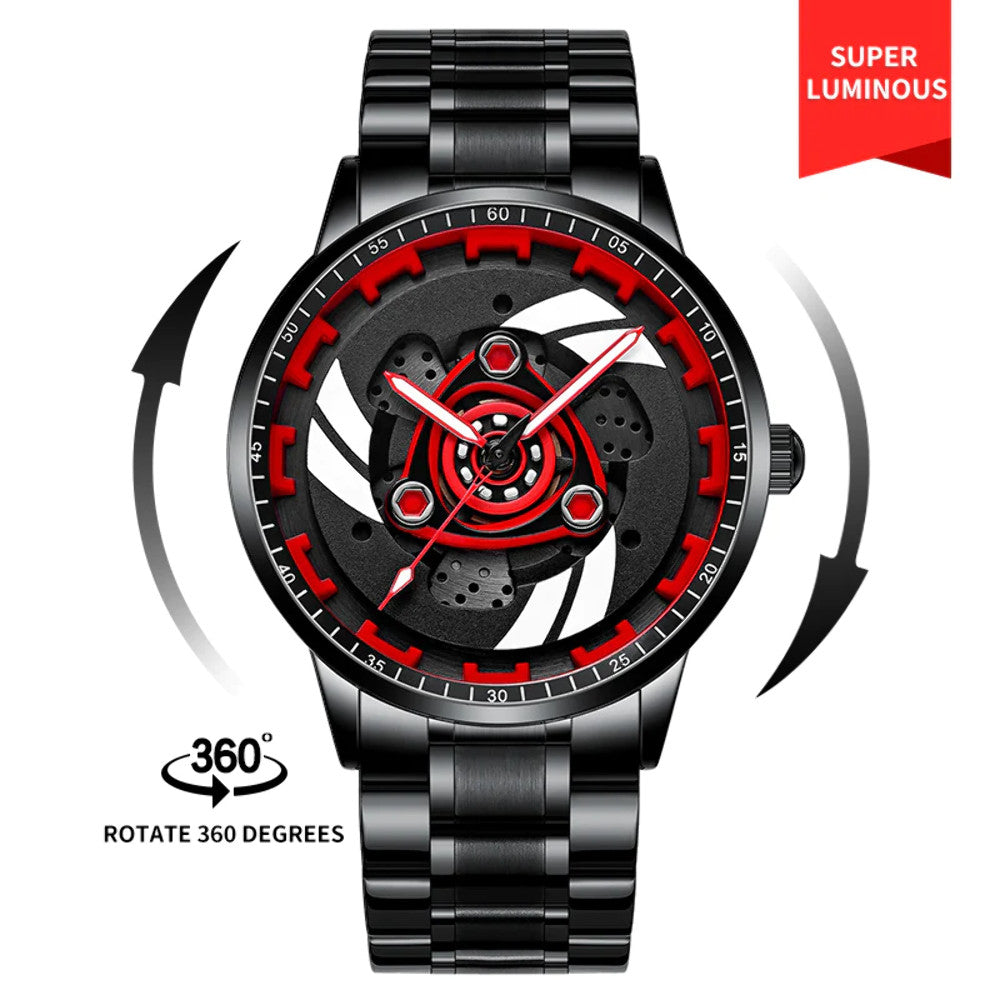 Babusar DucMonster - Spinning - Car Wheel Watch